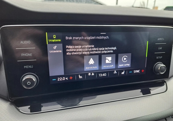 Skoda Octavia cena 89890 przebieg: 66664, rok produkcji 2021 z Ustka małe 436